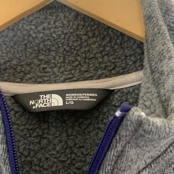 The North Face | Heather grey pullover sweater sweatshirt size large - Picture 2 of 7